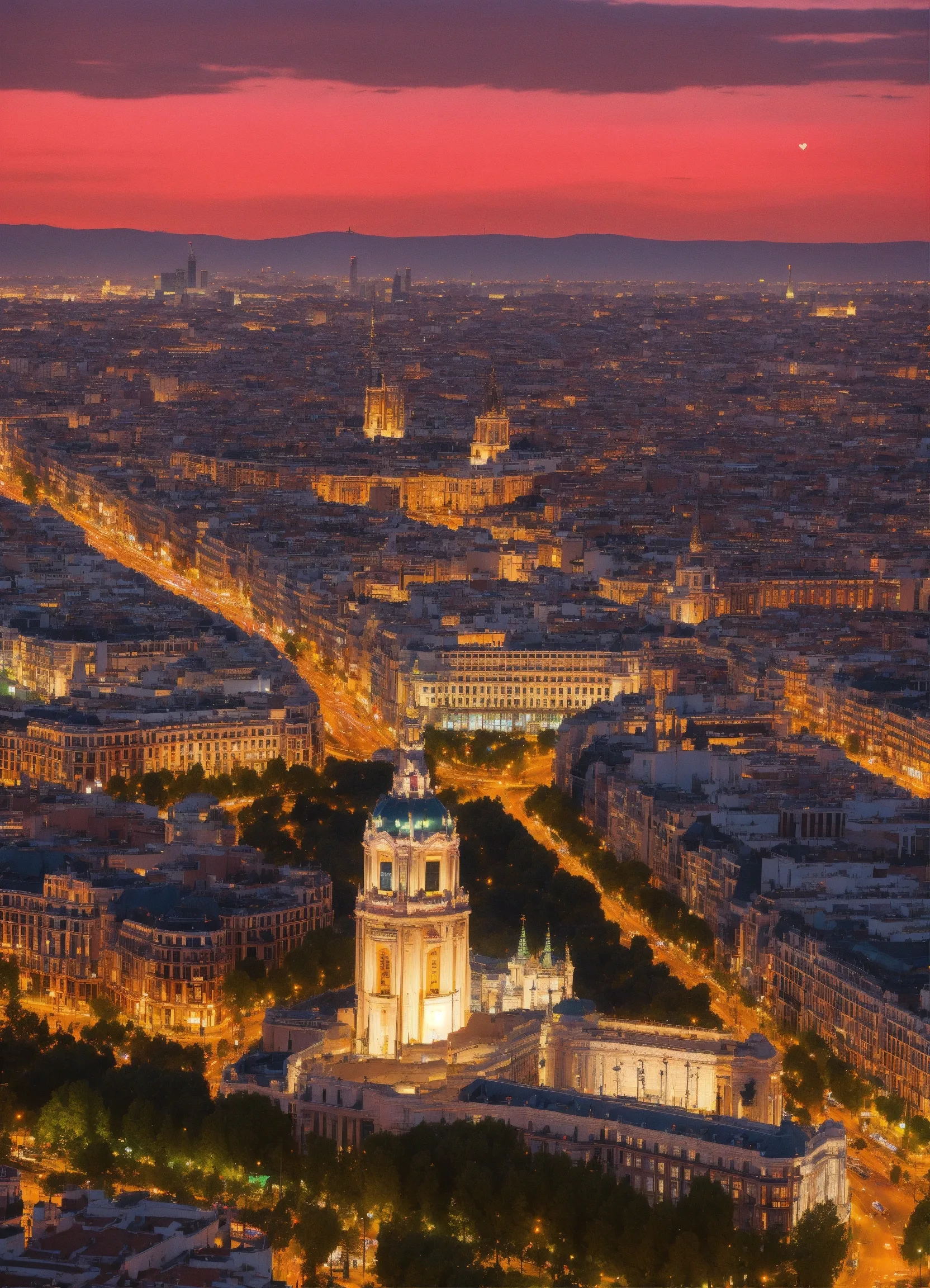 View over Barcelona